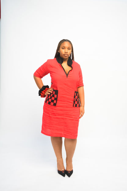 Tawa Dress - Red