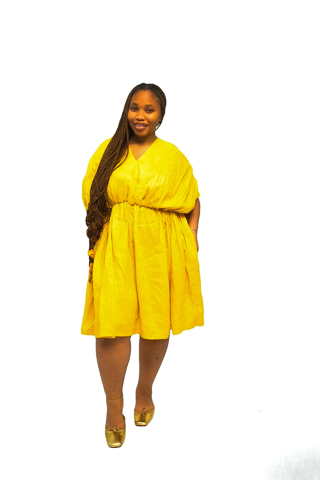 Mayla Dress - Yellow
